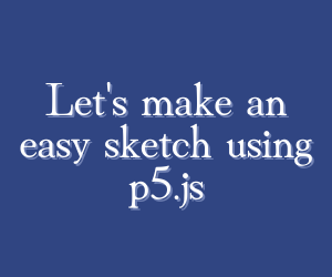 Making easy sketch